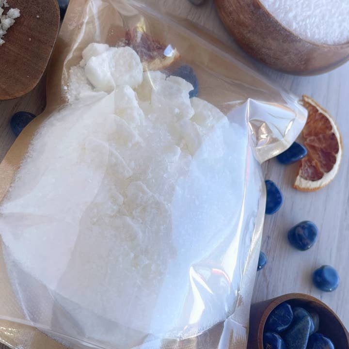 Rage Gems & Jewelry - Wholesale Bath soak/milk - Sodalite & Sel Gris Crumbled Bath Bomb Bath Soak1