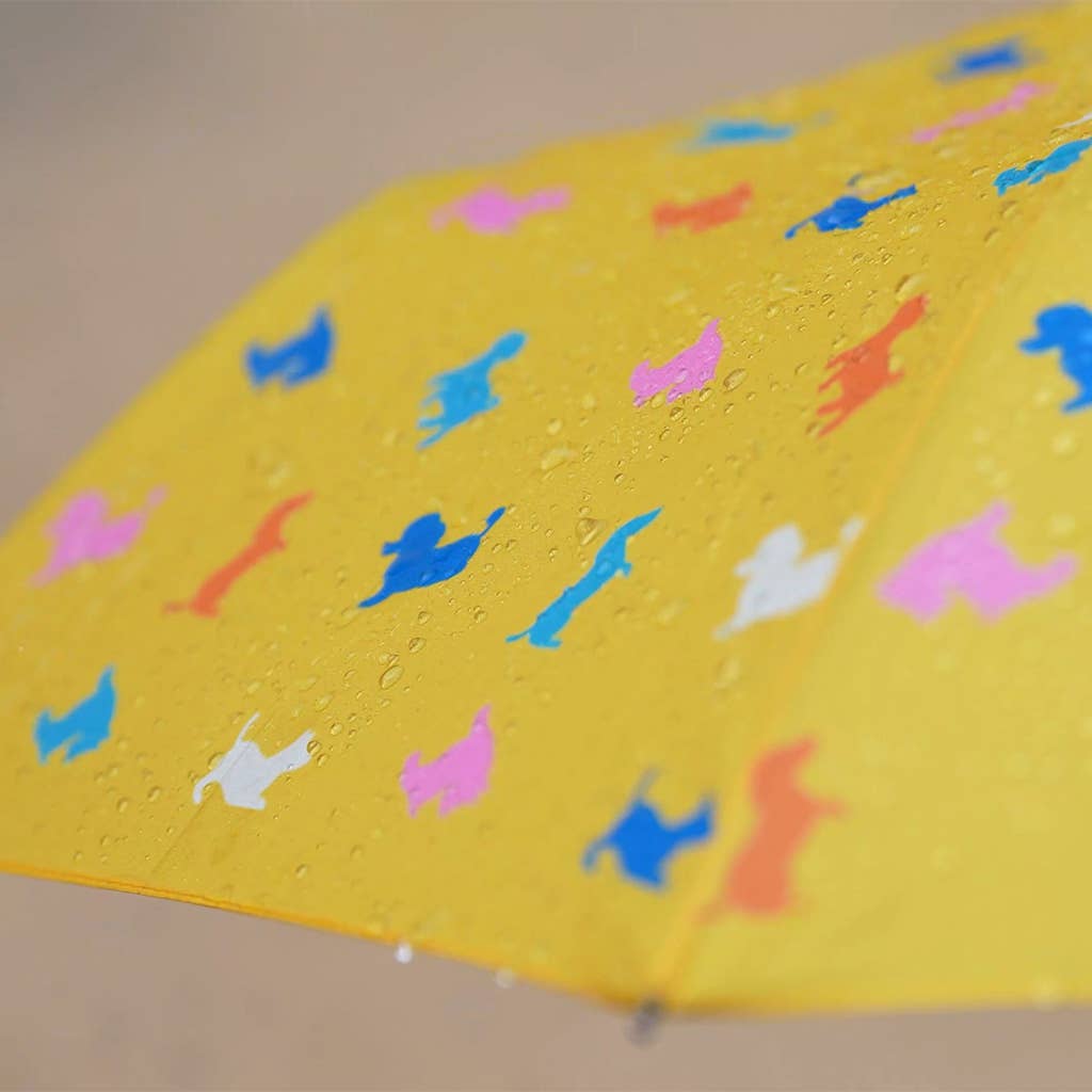 Balvi - Venta al por mayor Paraguas - Niños - Paraguas infantil,Puppymbrella,amarillo,con funda,nylon2