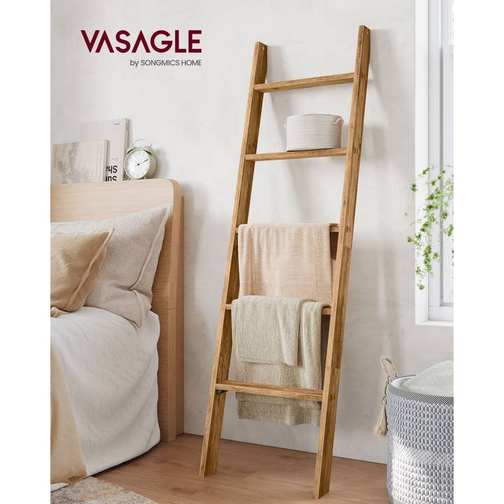 Blanket Ladder Decorative Farmhouse for The Living Room 4- for wholesale by Greenwestons