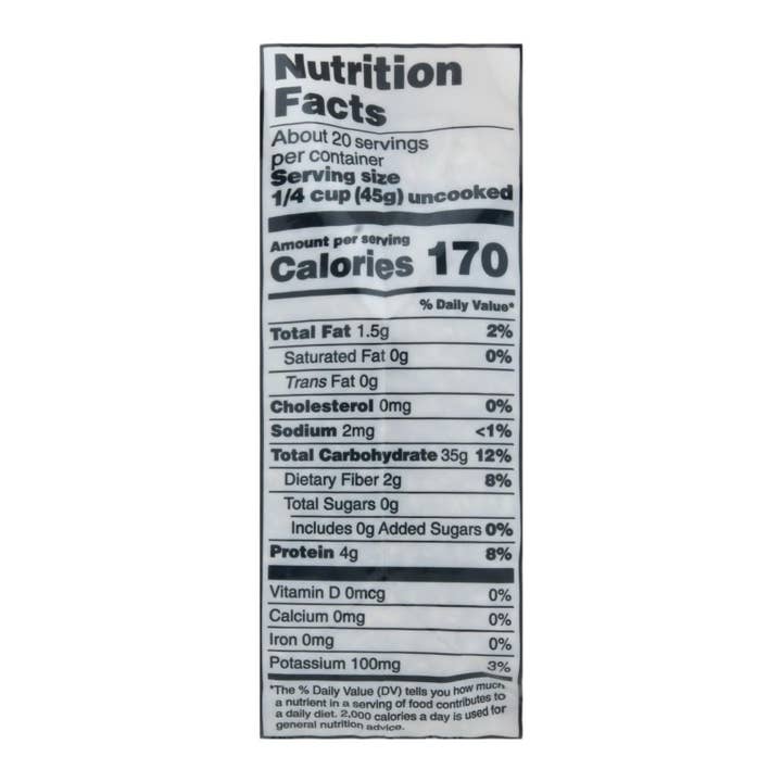 Ware Spark - Wholesale Rice - 4 Sisters - Rice Og2 Brown Long Grain - Cs Of 6-2 Lb1