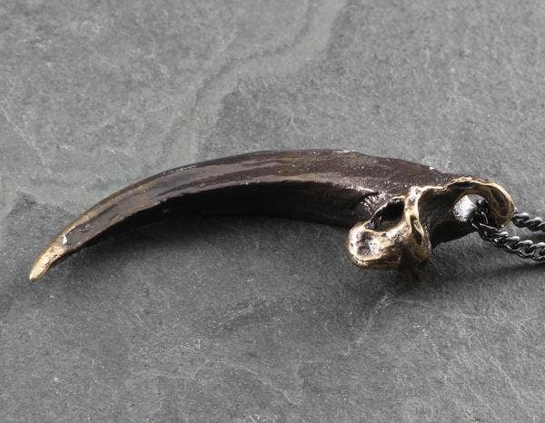 Lost Apostle - Wholesale Pendant/Charm Necklace - Harpy Eagle Talon Necklace - Bronze1