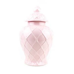 Classic Monogram Ginger Jars in Cherry Blossom Pink – Lo Home