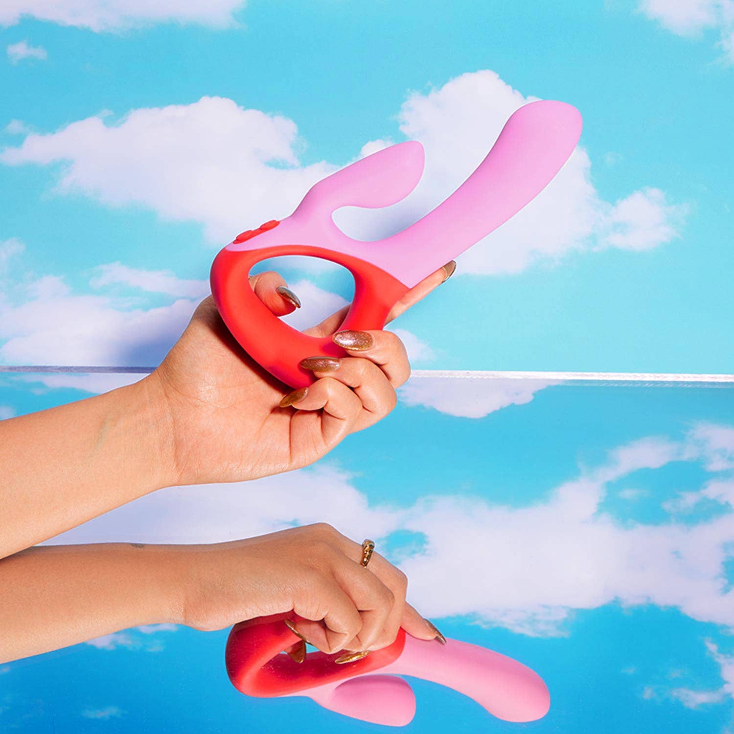 Unbound - Wholesale Sex Toy - Clutch Dual-Stimulating Rabbit Vibrator Sex Toy5