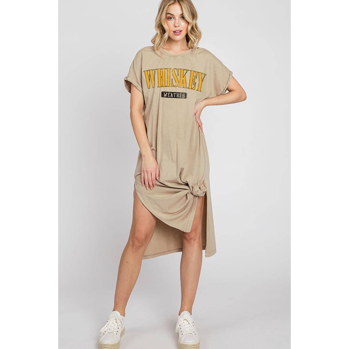 HRTandLUV - Wholesale Dress - Women's - WHISKEY WEATHER MINERAL GRAPHIC DRESS 2