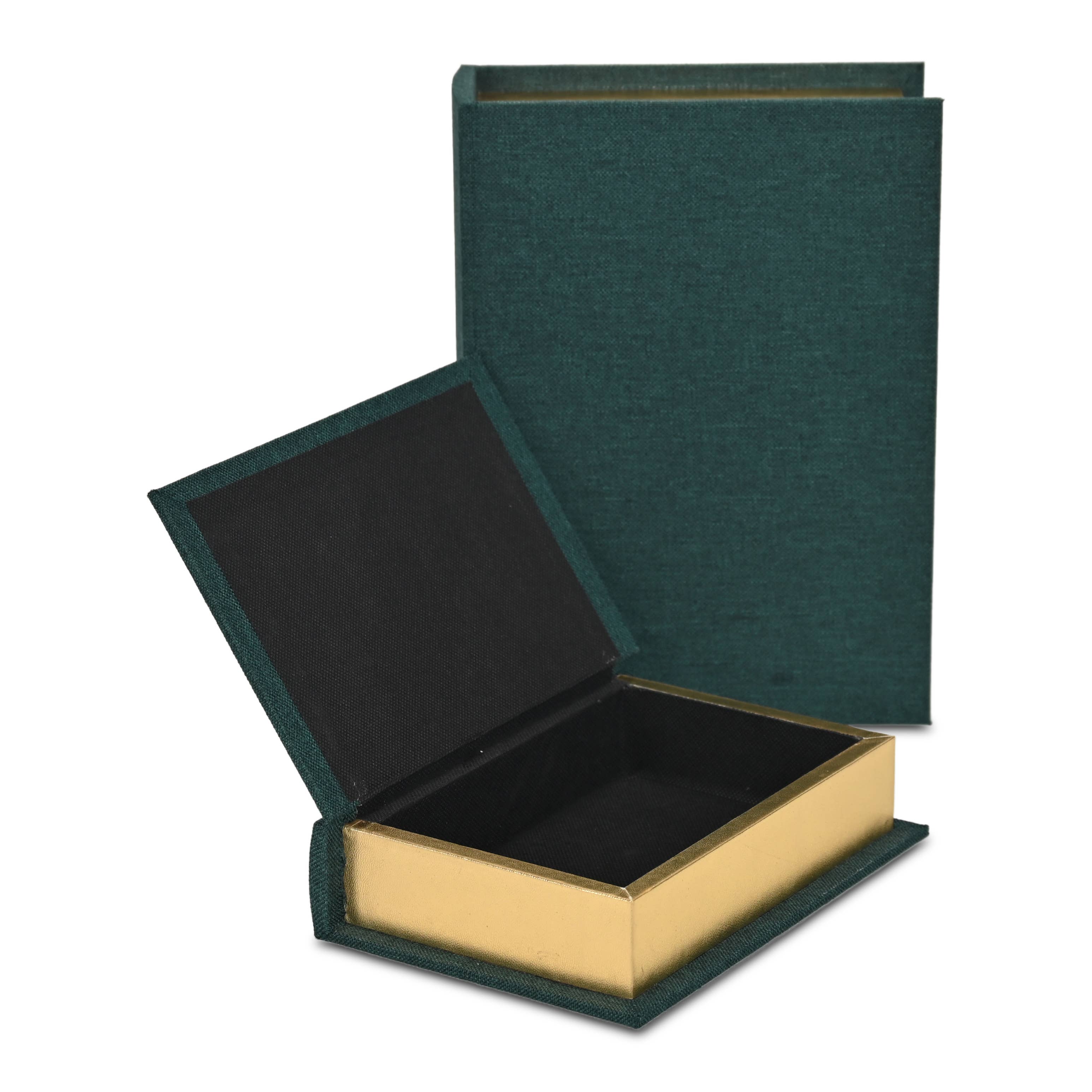 Cheungs Home Decor - Wholesale Decoratief doosje - Canter Isle linnen boekendoos set5