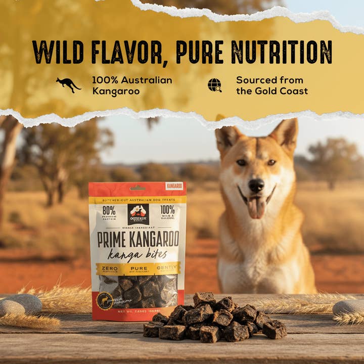 Outback Bones - Wholesale Pet Treats - Dog - Prime Kangaroo Kanga Bites2