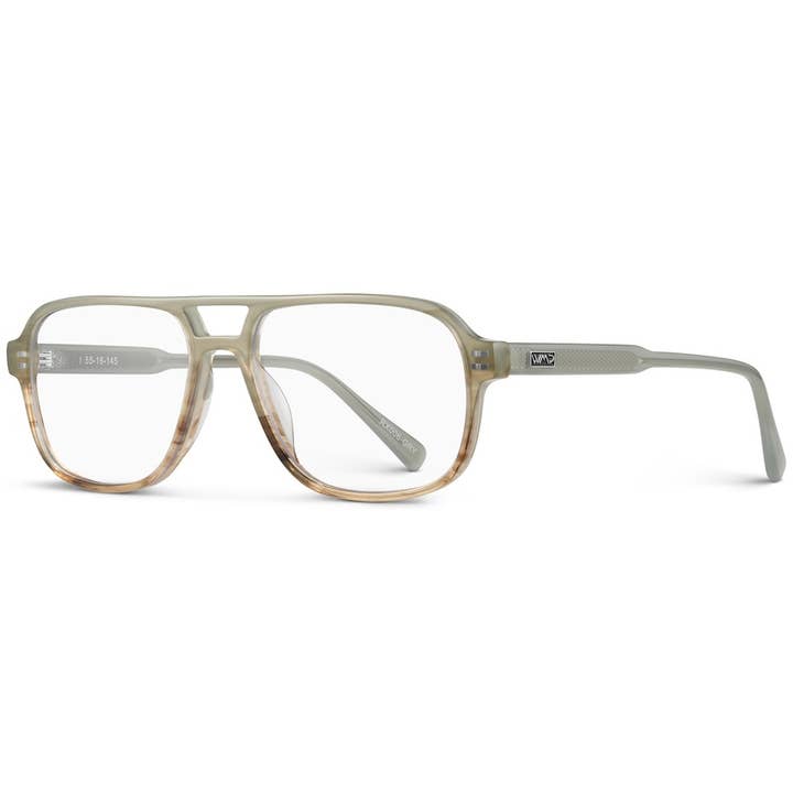WMP Eyewear - Wholesale Sunglasses - Unisex - Campbell - Aviator Frame Blue Light Blocking Glasses