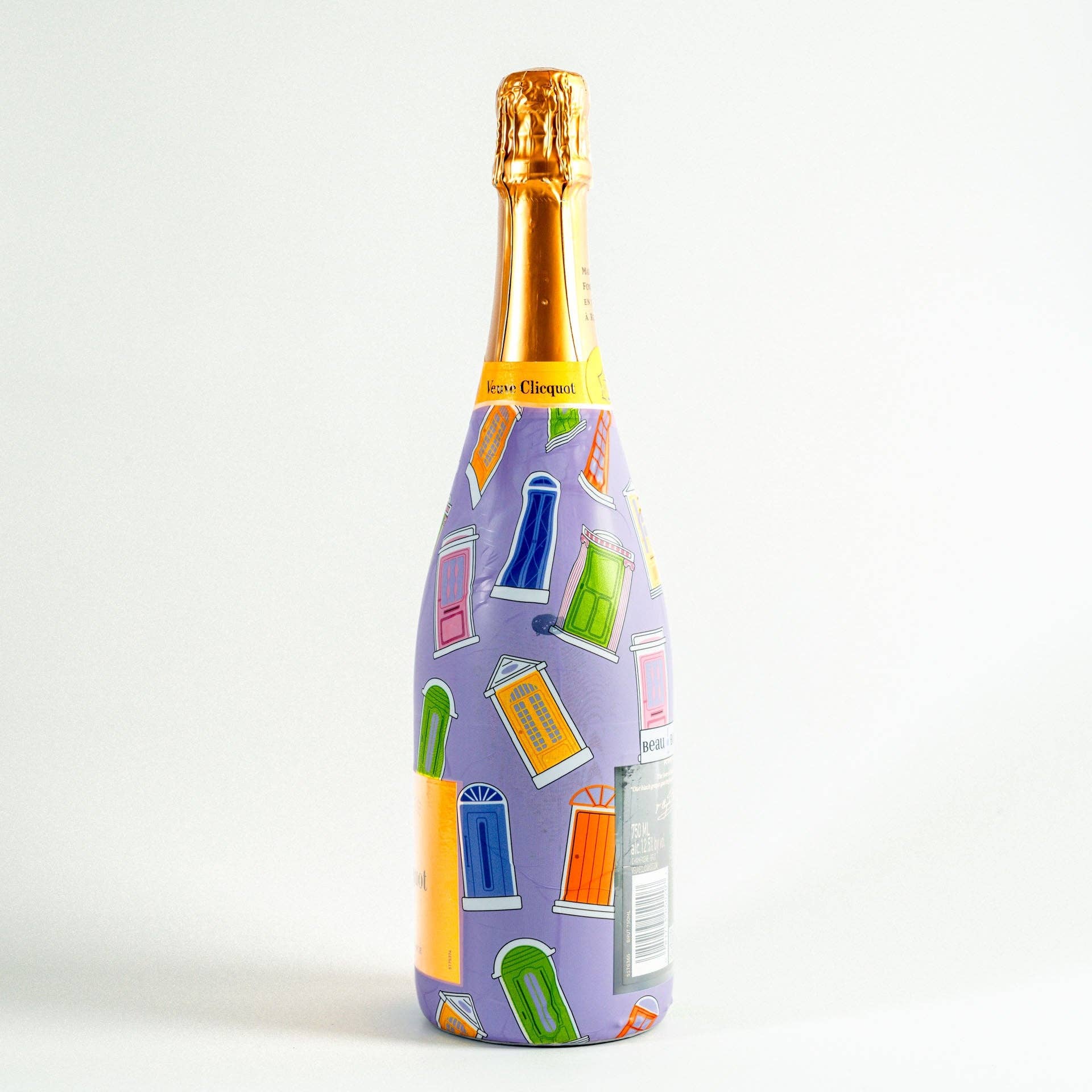Beau Bottles - Vente Pochette cadeau pour bouteille de vin - Beau Bottles Portes de Notting Hill - Collection de Champagne1