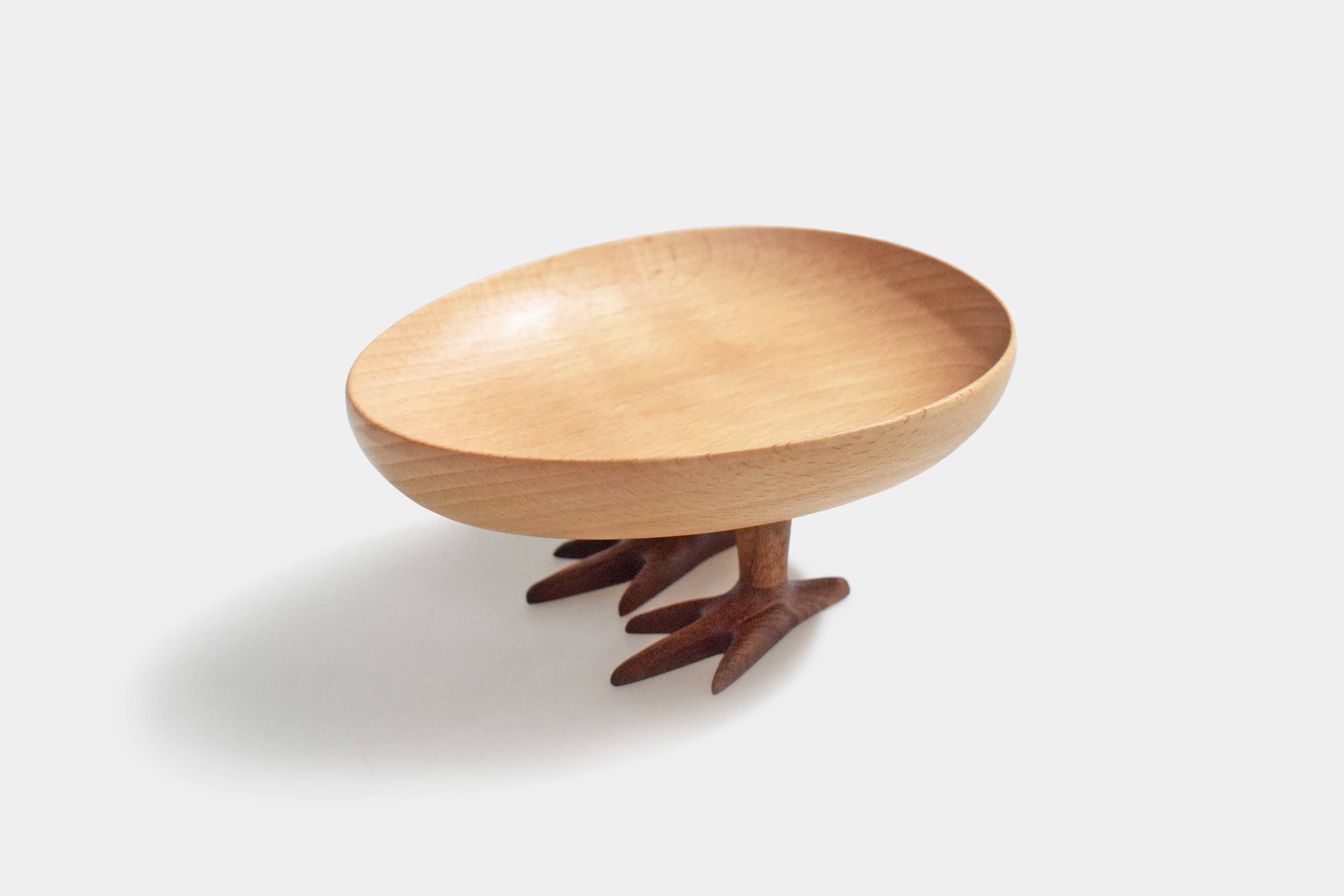 Senser Woodcraft – Engroshandel Pyntebakke – Walking Egg Tray - Håndlavet/Borddekoration1