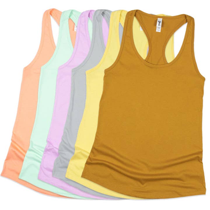 Print The Dream - Wholesale Tank Top - Women's - Women's Ideal Racerback Tank