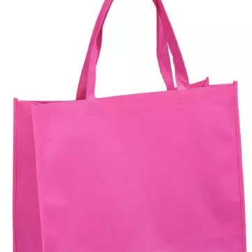 Rosa Borse per la Spesa Ecologiche/Borse a Tracolla Confezione da 100 Borse in vendita all'ingrosso su Faire0