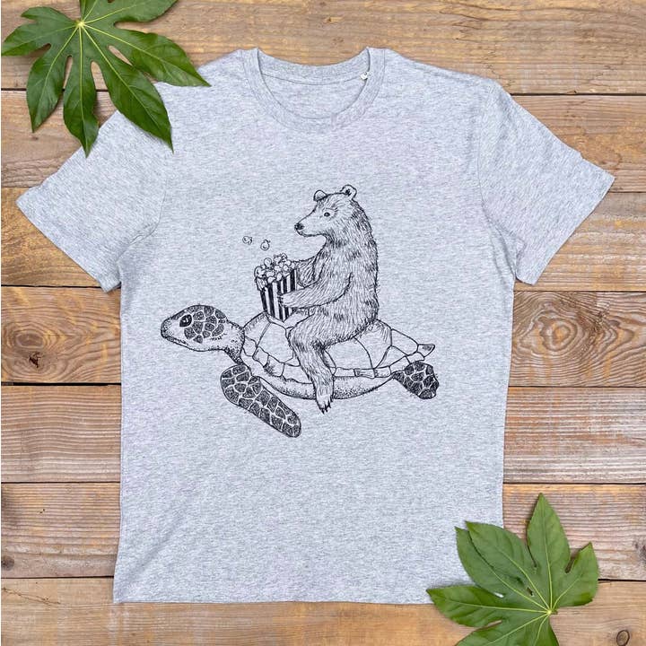 Bear and Turtle T-Shirt for wholesale by Don't Feed The Bears