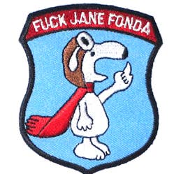 F— Jane Fonda for engroshandel hos Military Patches & Pins