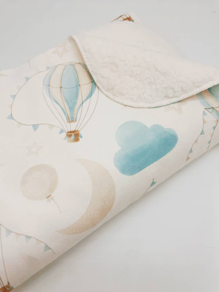 Timber Tinkers - Wholesale Bedding blanket – Kids & Baby - Hot Air Balloon Blanket2