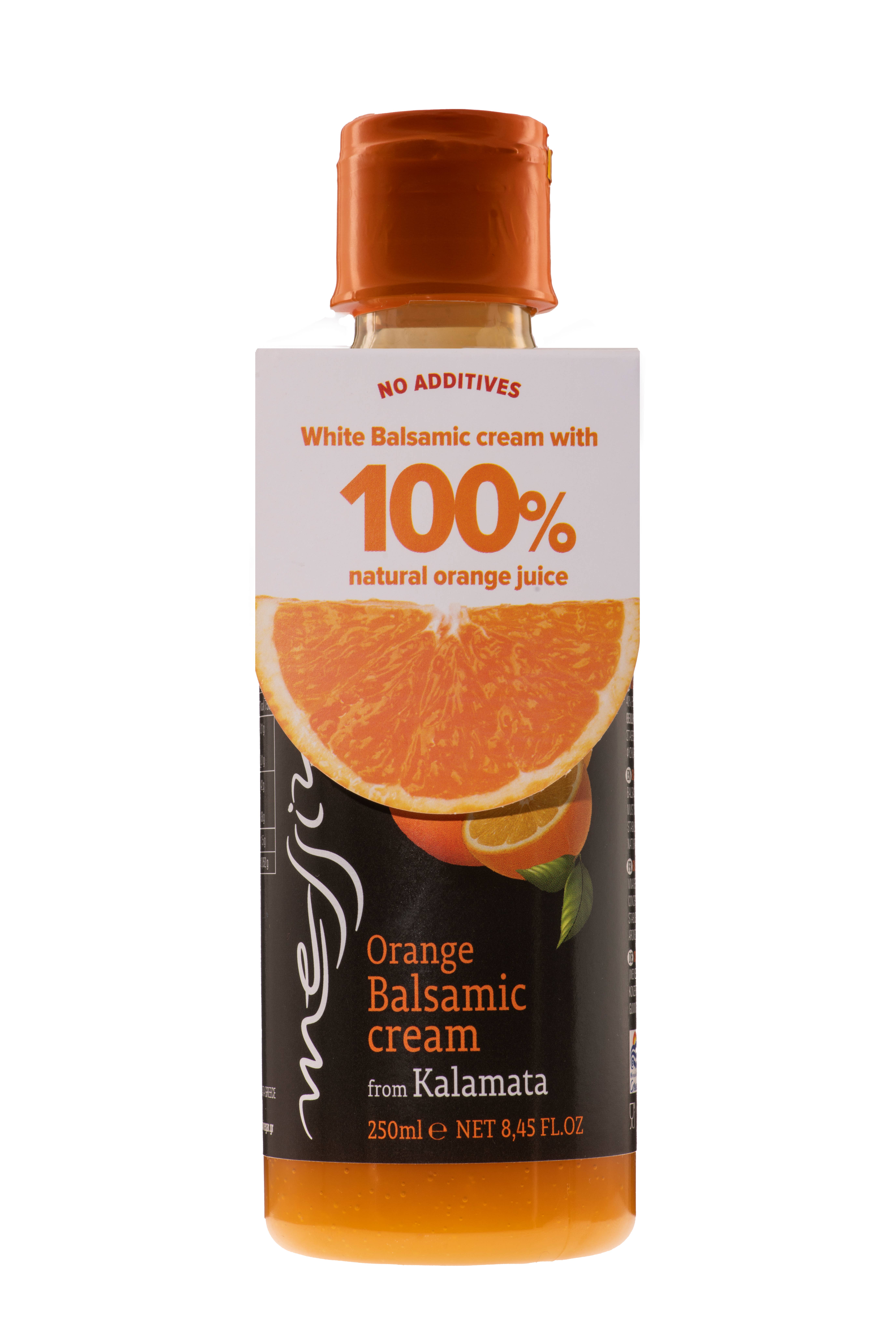 Oilladi - Wholesale Vinegar - Messino Orange Balsamic Cream (Glaze)0