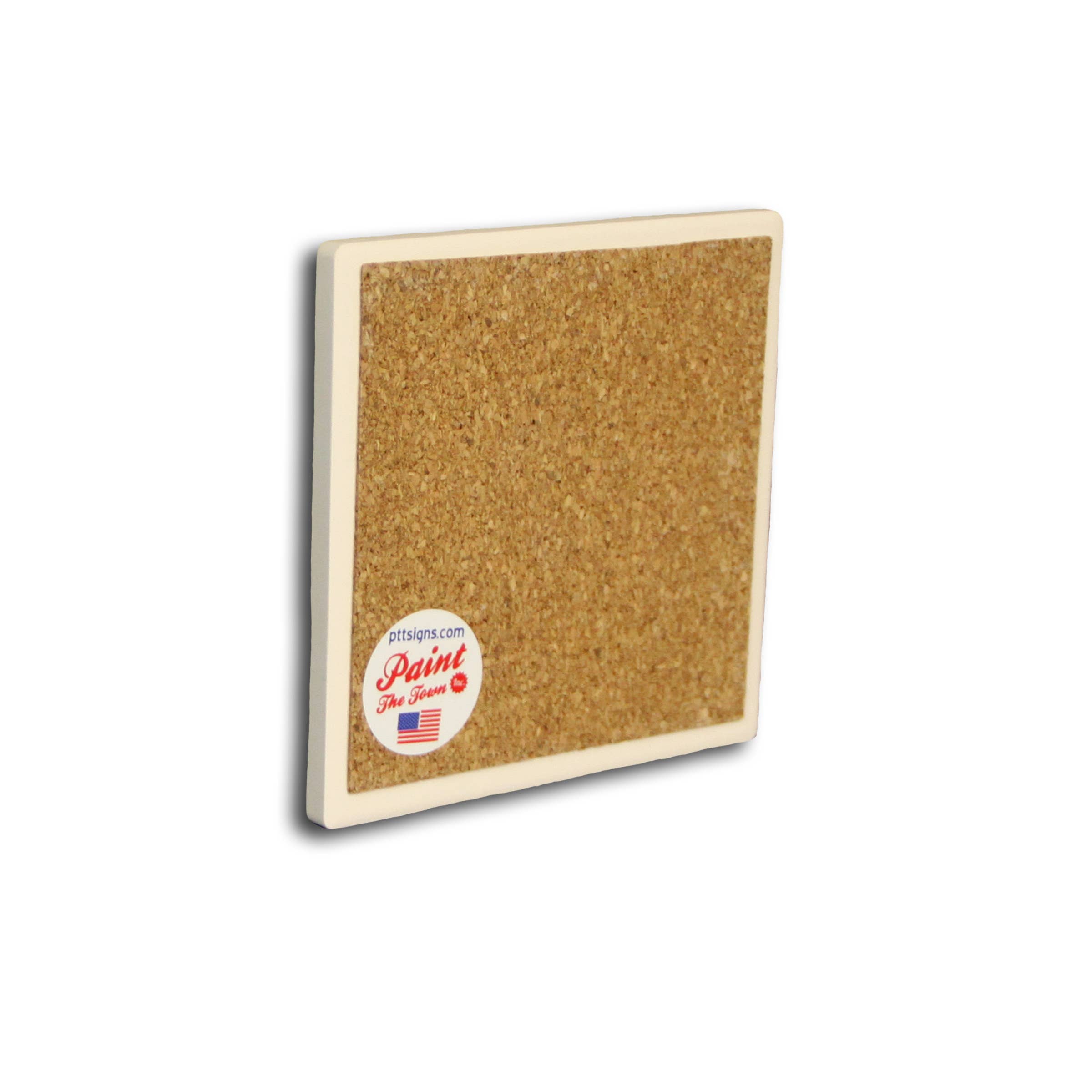 Paint The Town - Wholesale Coasters - CT3281 (CT1631) - Writing In The Sand W/ Heart1