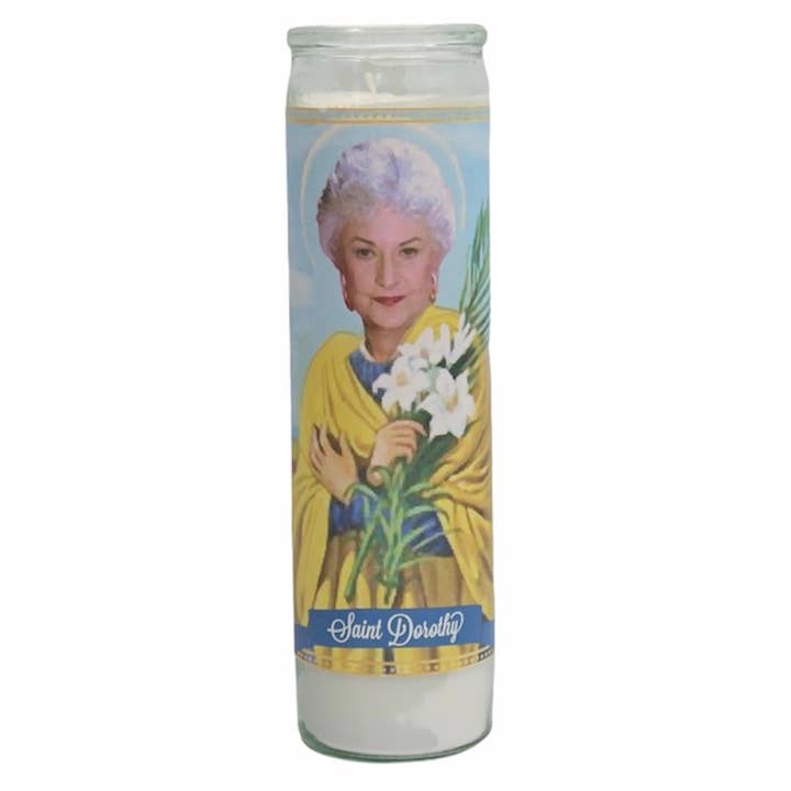 The Luminary and Co. - Wholesale Votive Candle - Cast of the Golden Girls Devotional Prayer Saint Candles1