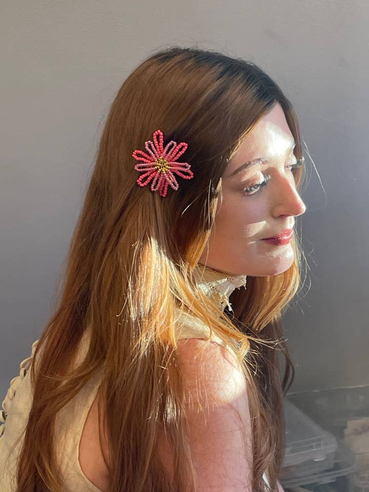 Vivi original: Flor do Estado de Montana | rosa coral brilhante por atacado de The Poet's Wife by Curried Myrrh