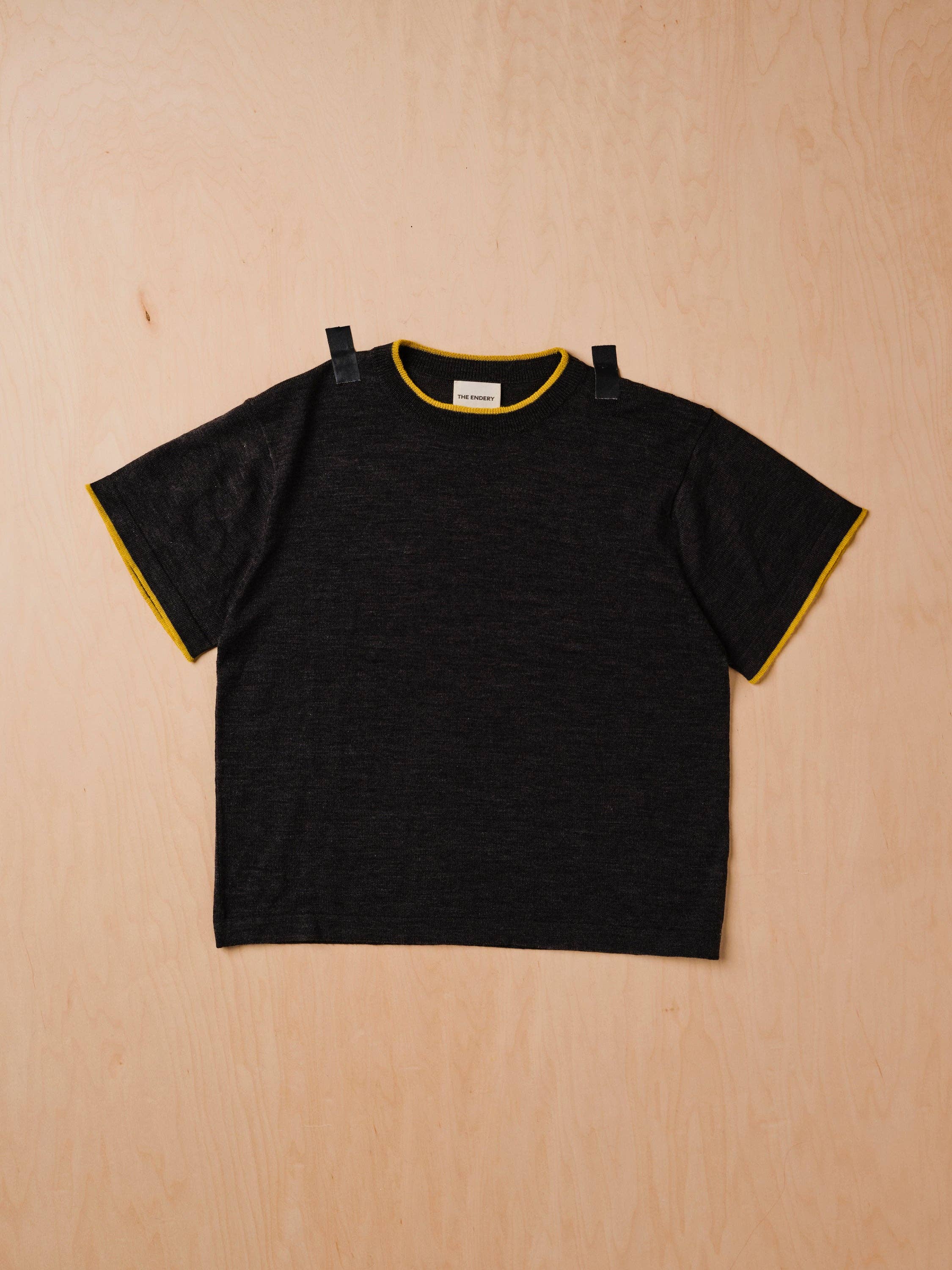 The Endery - Wholesale T-Shirt - Women's - Classic Merino Oversized Tee - Carbon4