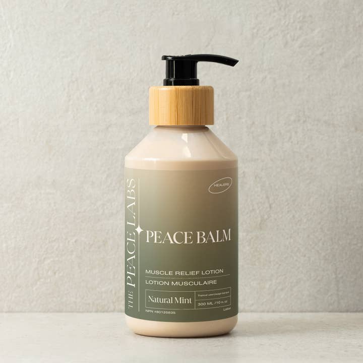 Peace Balm Healers Pump - Natural Mint for wholesale by The Peace Labs