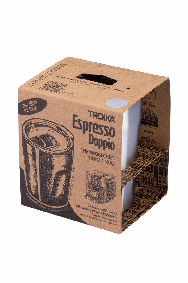 Troika, Duke Baron & Paperthinks by Brand Node, Inc. - Wholesale Insulated Mug/Tumbler - Troika Espresso Doppio Thermo Insulated Cup13