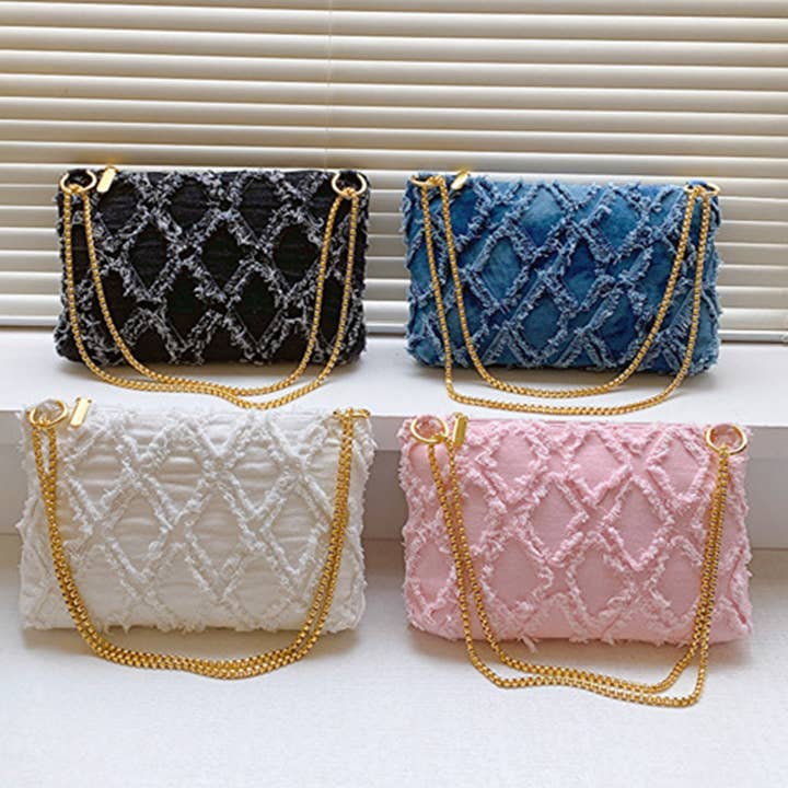 ACCITY - Wholesale Crossbody Bag - Women's - FASHION TASSEL ONE-SHOULDER CHAIN BAG_CWAB0989