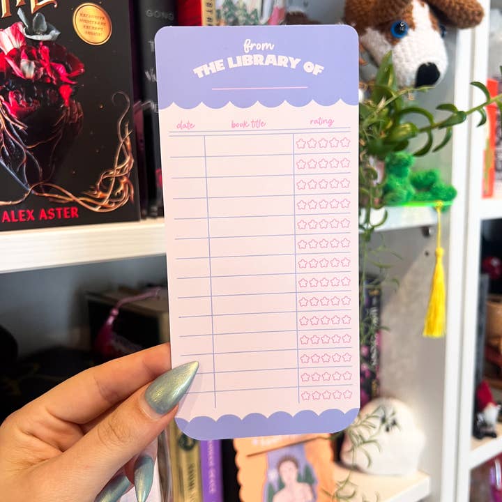 Jollie Ollie Designs - Wholesale Bookmark - Book Rating Paper Bookmark