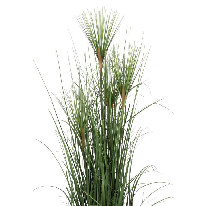 Vickerman 48" Artificial Potted Green Grass. for wholesale on Faire1
