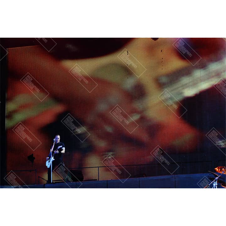 Rock Photographers Collective - Venta al por mayor Camiseta serigrafiada - Niños - Camiseta infantil James Hetfield Metallica On Stage1