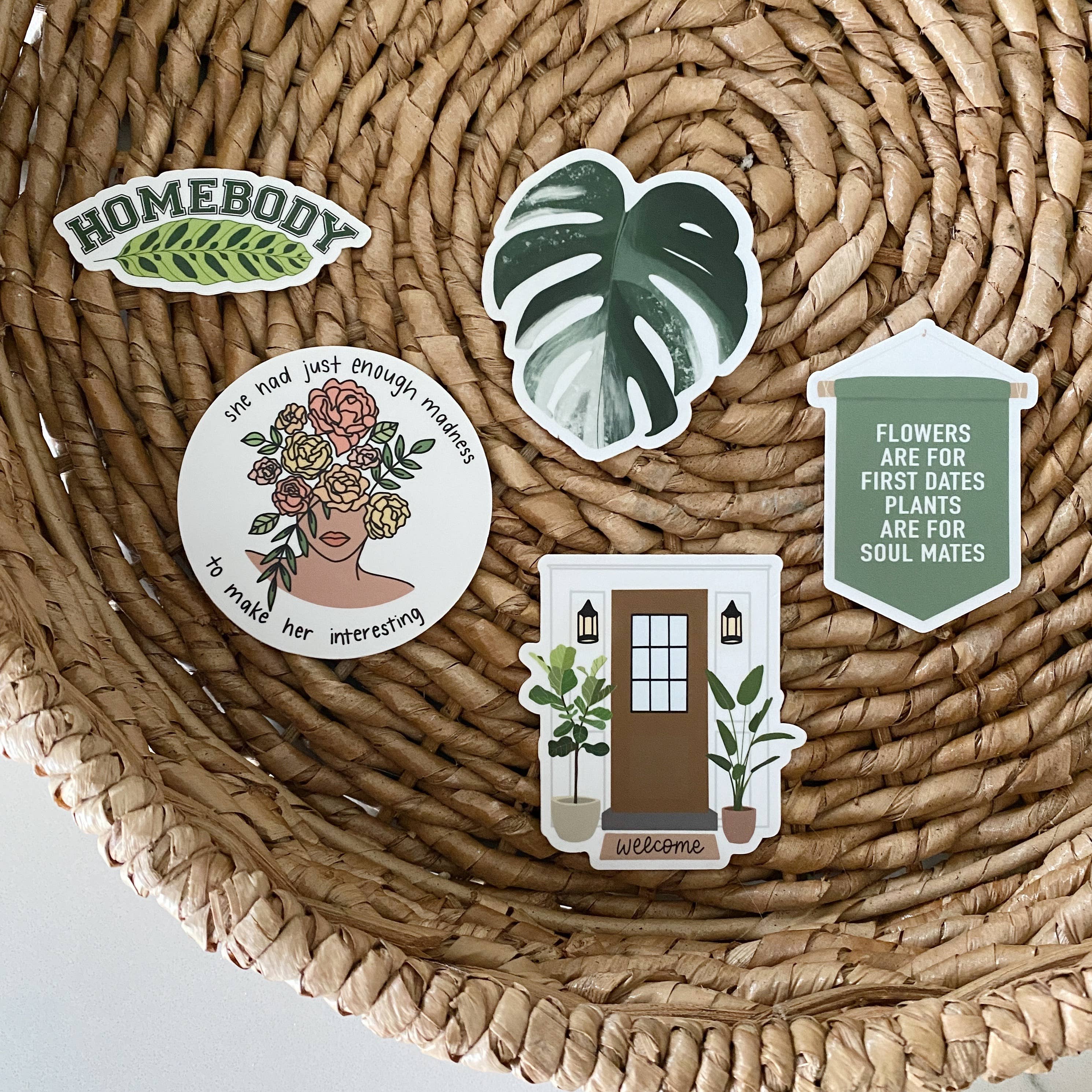 Clay Collection Co. - Vente Autocollant - Sticker Les plantes sont pour les âmes sœurs10