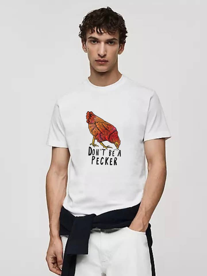 Cosmic - Wholesale T-Shirt (Graphic) - Unisex - Don’t be a Pecker Graphic Tee | Funny T-Shirt1