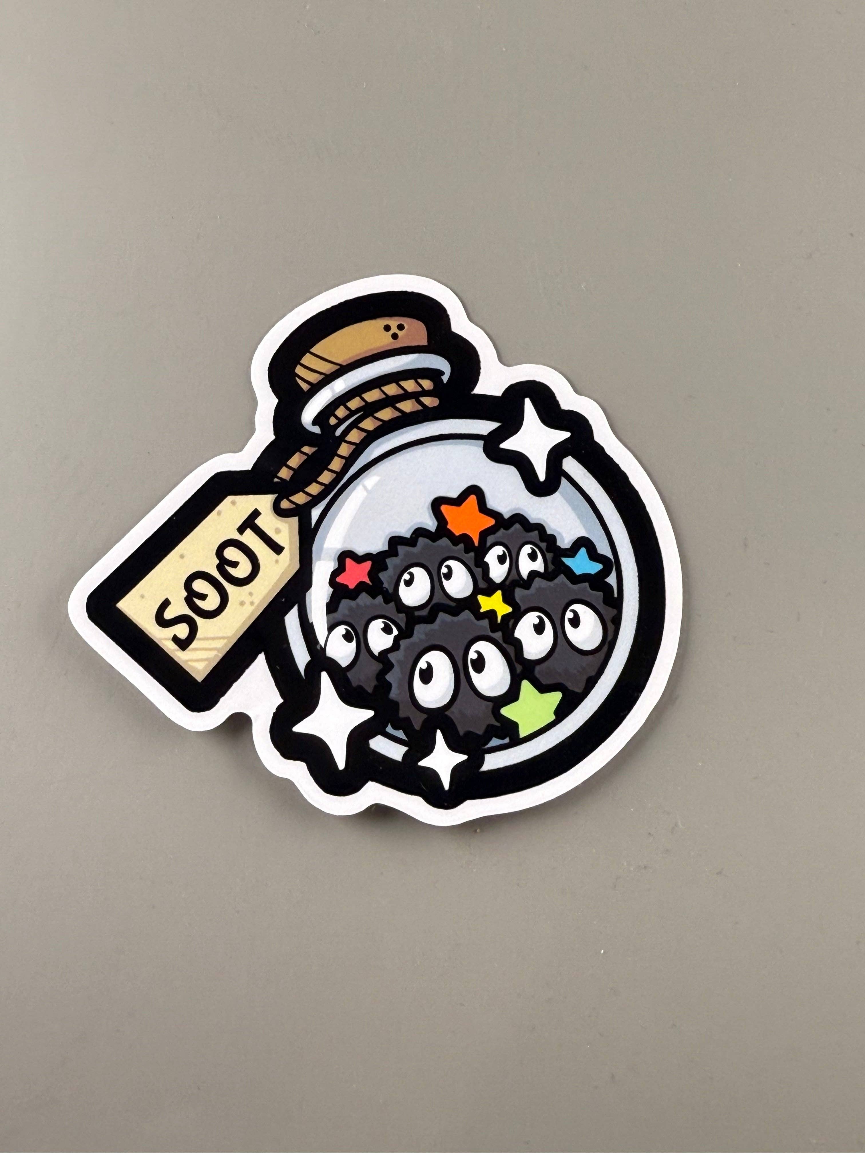 GoopyGoblins - Wholesale Sticker - Ghibli Potions Vinyl Sticker1