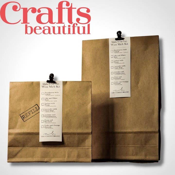 The Candle Brand Ltd - Wholesale Wax melt - Plum and Rhubarb - Full Craft Wax Melt Kit