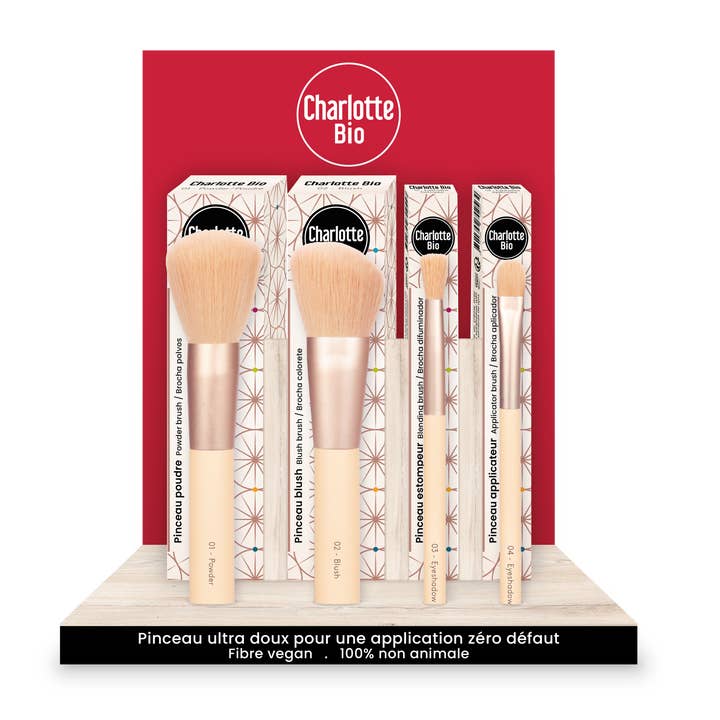 Brush display for wholesale by CHARLOTTE BIO