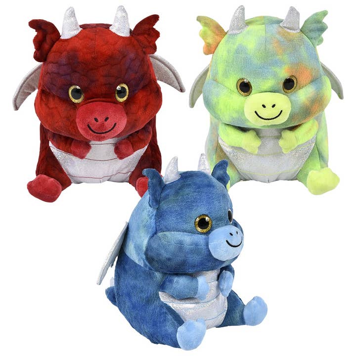 10″ Belly Buddy Dragon LLB Plush Toys for wholesale by La Luna Bella - Toys