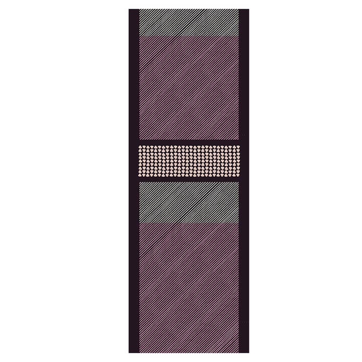 Hellen van Berkel HeartMadePrints - Wholesale Scarf - Unisex - Mina red scarf 100% wool
