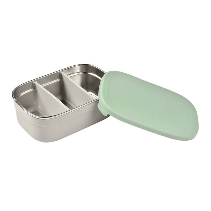 BEABA Stainless Steel Lunch Box - Sage for wholesale by BEABA & Childhome