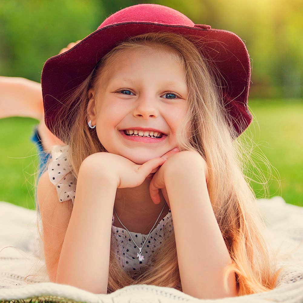 In Season Jewelry – wholesale Jewellery set – Unicorn Love Girls Jewelry Set -Sterling Silver4