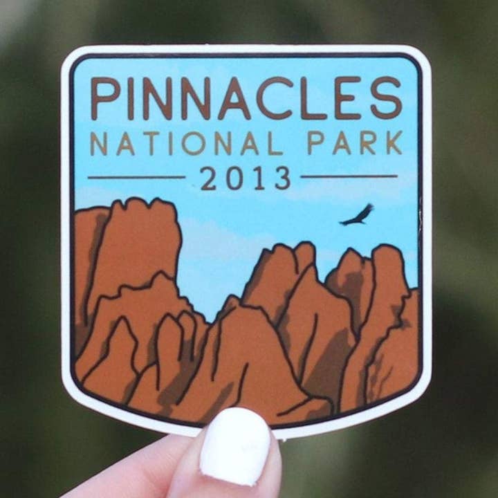 Pinnacles National Park - Vinyl Sticker for wholesale by Squatchy