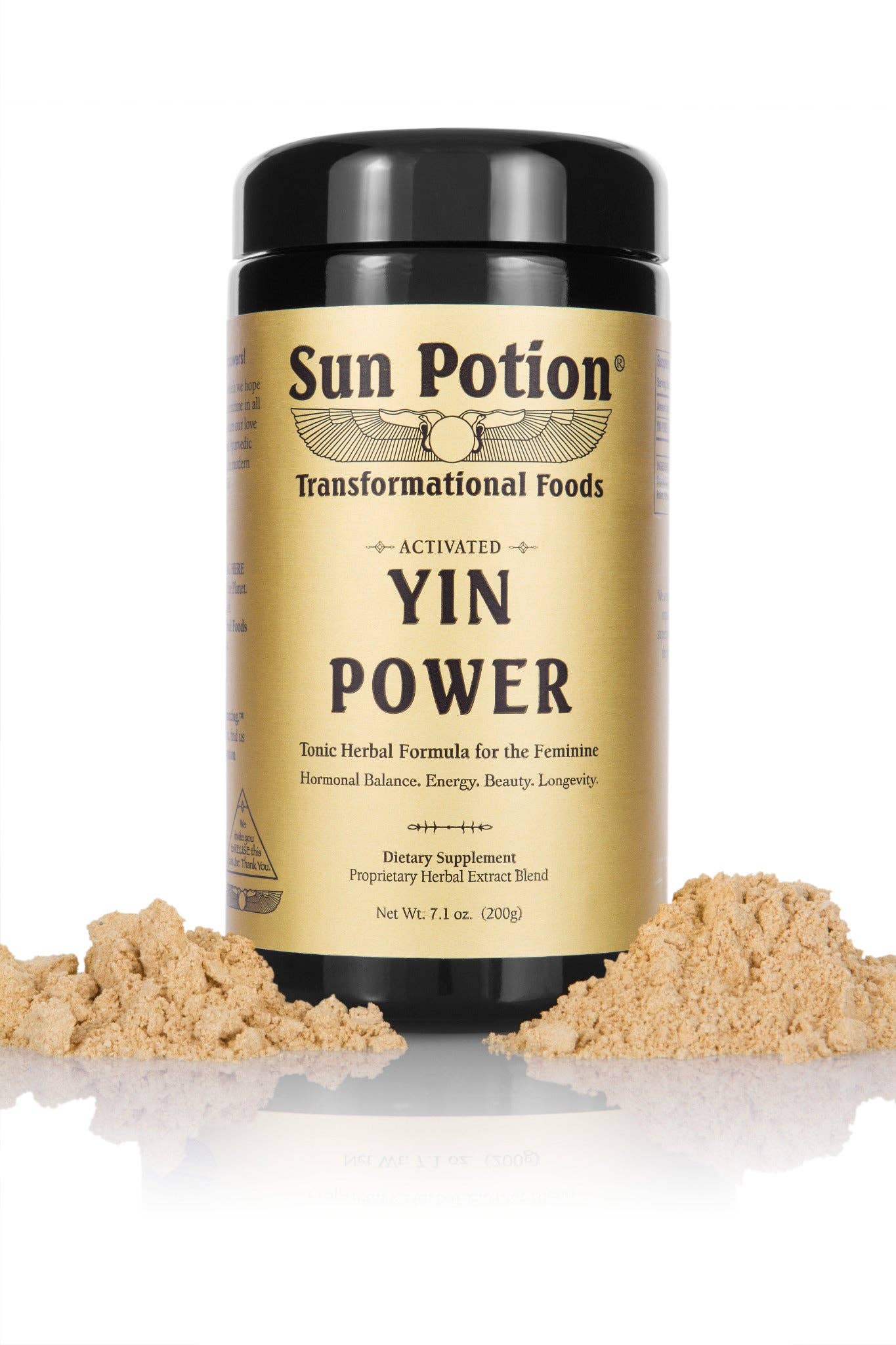 Sun Potion - Vendita all'ingrosso Proteine/superfood in polvere - YIN POWER - Formula tonica alle erbe per l'energia femminile9