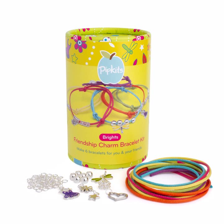 Friendship Charm Bracelet Pipkit Brights Edition for wholesale by Pipkits