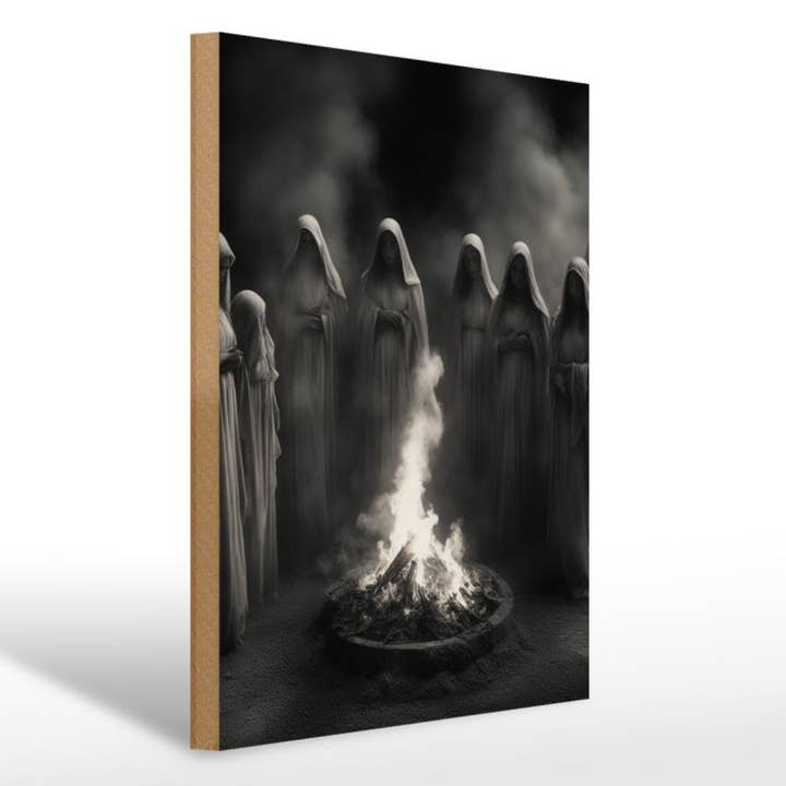 Holzschild 30x40cm Treffen der Schatten für den Großhandel von Femer