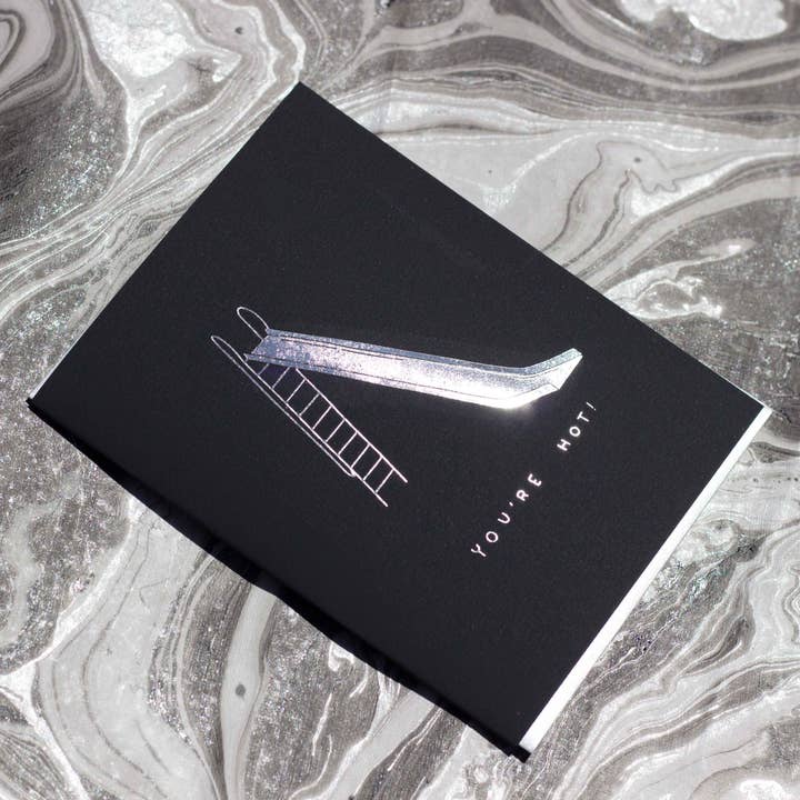 M.C. Pressure - Wholesale Everyday Greeting Card - You're Hot Foil Stamped Greeting Card