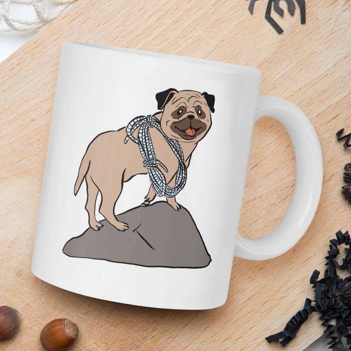 Vinny the Pug Coffee Mugs for wholesale by Club No-Kill 2027 Coffee Mugs