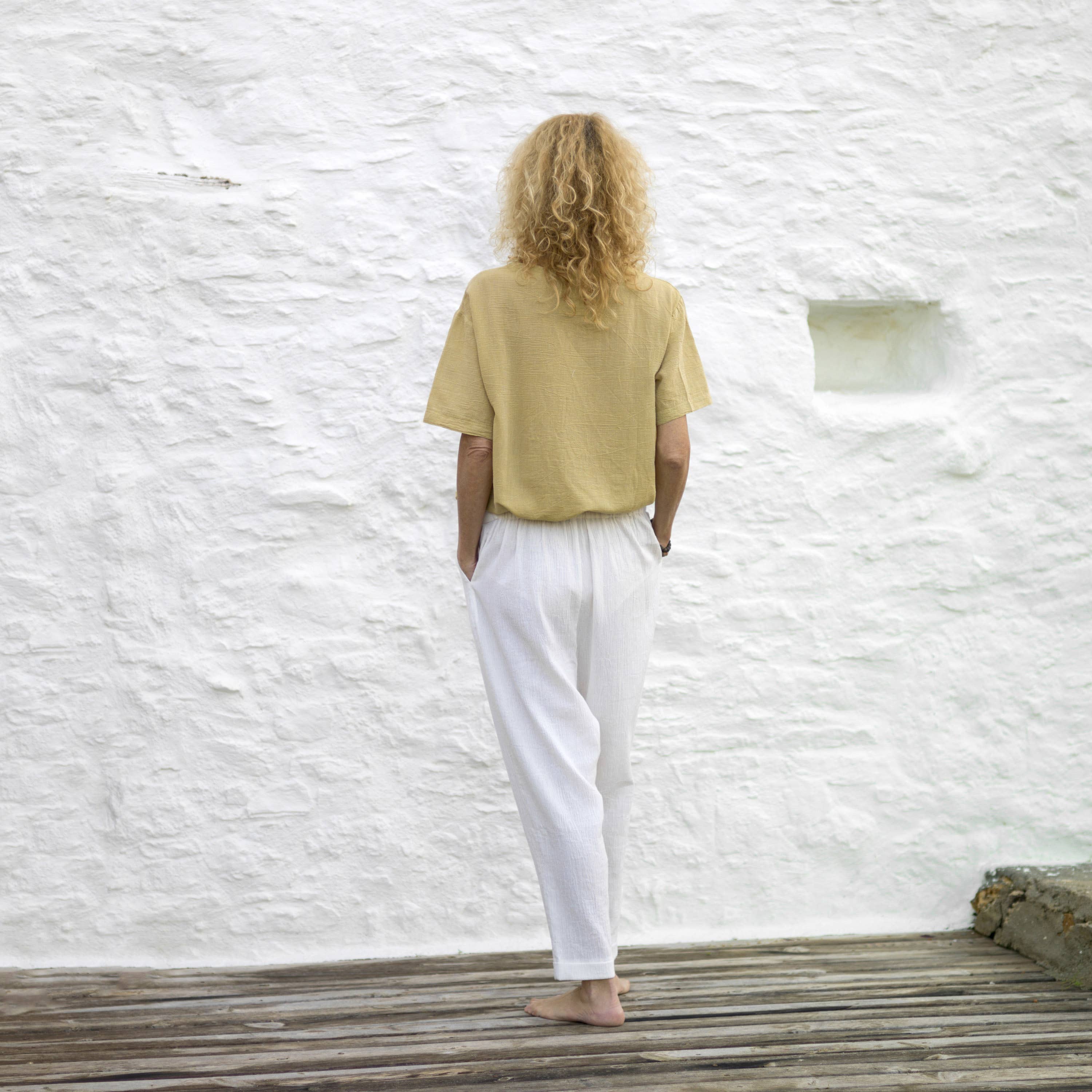 loom.ist - Vendita all'ingrosso Pantalone - Donna - Pantaloni Sile Fold Over24