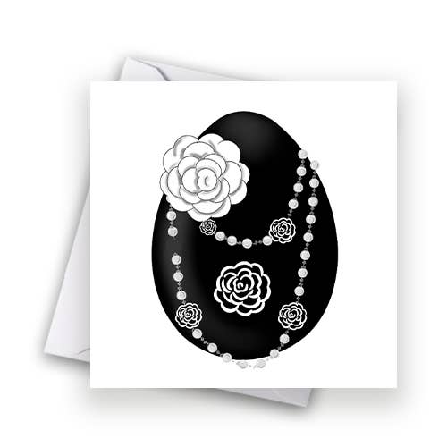 Couture Eggs- Couture Easter Card for wholesale by Catherine Loves