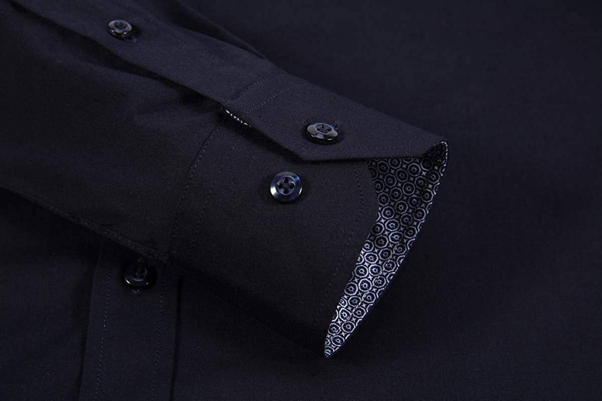 Rodeo Clothing – wholesale Skjortor – Herr – Mens klänning skjortor rynkor gratis vanliga långärmad skjort14