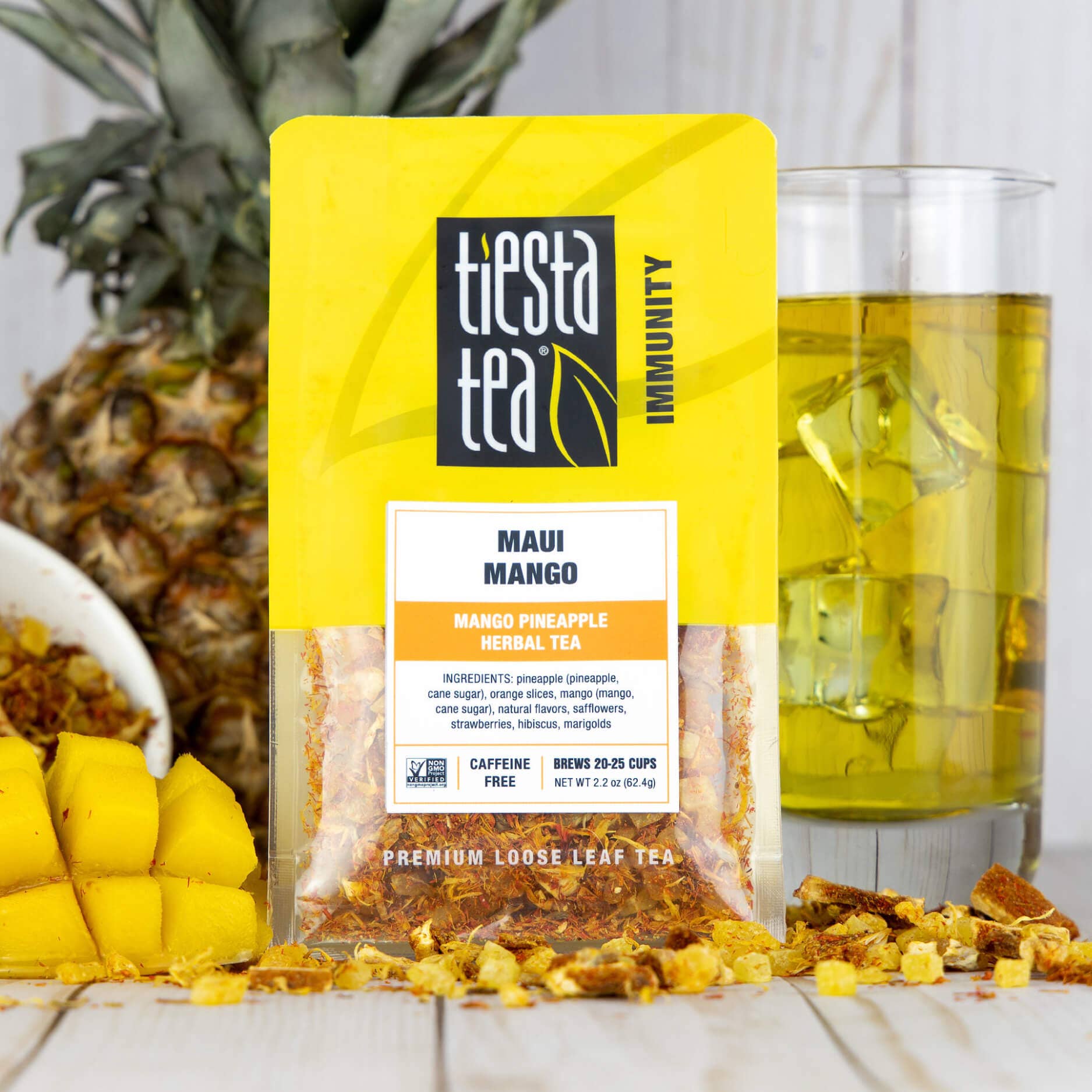 Tiesta Tea Company (loose leaf teas & accessories) - Wholesale Loose Tea - Maui Mango - Mango Pineapple Herbal Tea19
