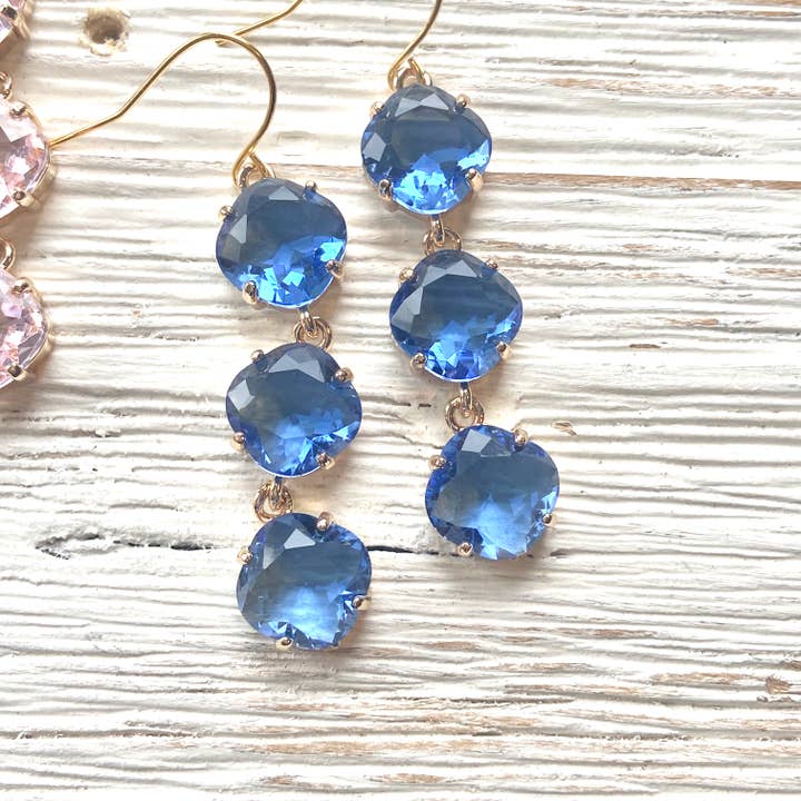 VB&CO Designs Handmade Jewelry - Wholesale Dangle Earrings - Crystal Earrings Spring Summer Easter Jewelry boutique salon