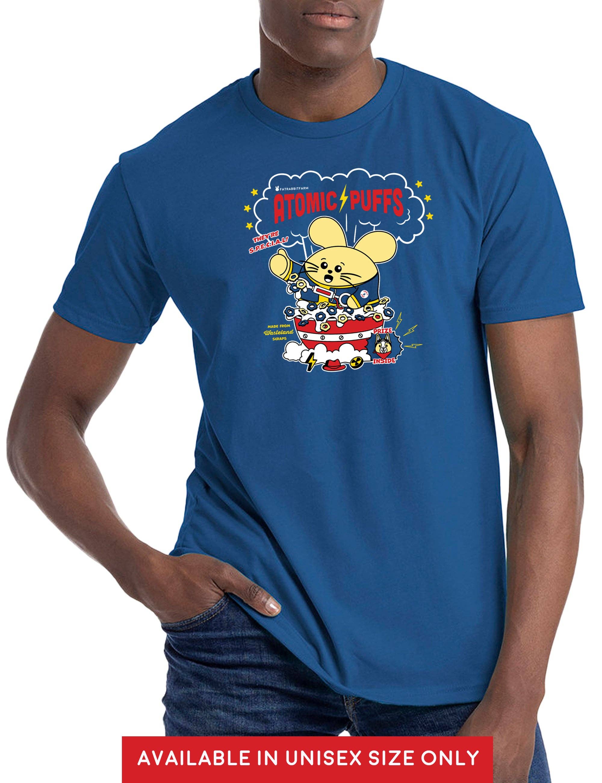 Fat Rabbit Farm / Pandi the Panda – wholesale T-shirt (graphic) – unisex – Atomic Puffs Cereal Box Set6